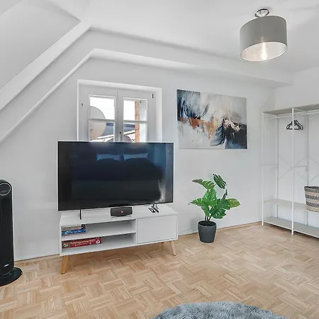 Spacious Quiet Family - 2br & Free Parking In Altstadt By Hero Homes דירה