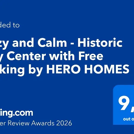 Cozy And Calm - Historic City Center With Elevator & Free Parking By Hero Homes